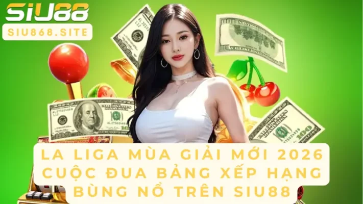 la liga mua giai moi 2026 cuoc dua bang xep hang bung no tren siu88